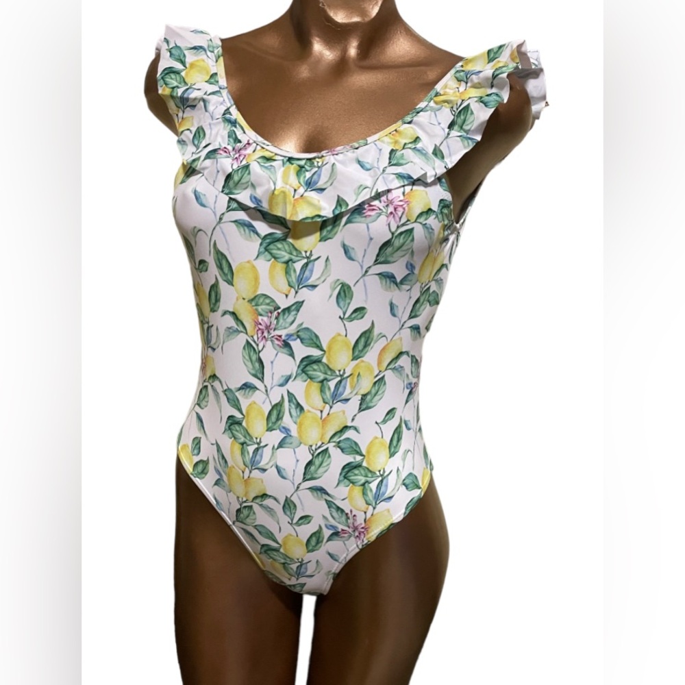 Flounce Scoop One-Piece
